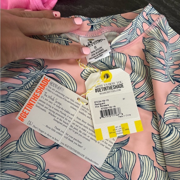 Lot of 8 girls swimsuits, size 8, mix of Target, Shade Critters & Wonder Nation - Picture 5 of 11